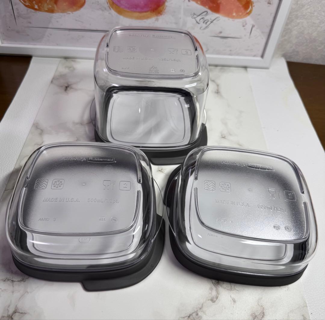 アムウェイストレージウェアby ラバーメイド タッパー 7個セット 新品