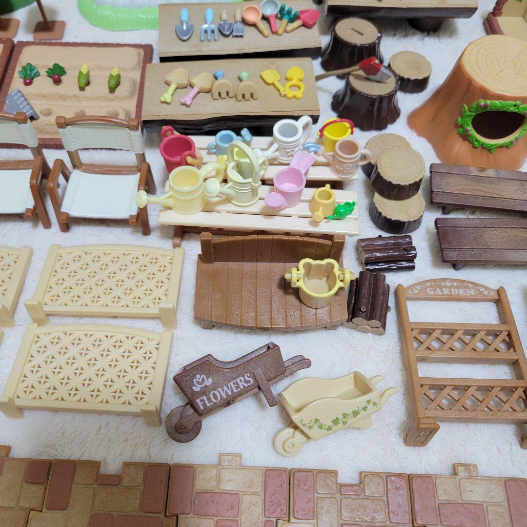 シルバニア 廃盤 ガーデンセット など まとめ売り 大量 レア