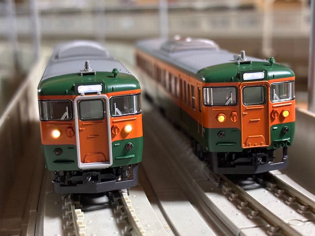 メ*0様 KATO 115系300番台 中国地域色 湘南色（岡山電車区） セット