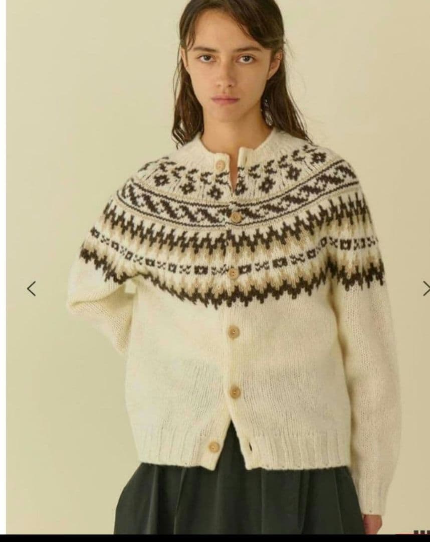 モリス＆サンズ チャンキーノルディックニット 24AW bshop MORRIS ＆ SONS - KNIT COLLECTION 2024