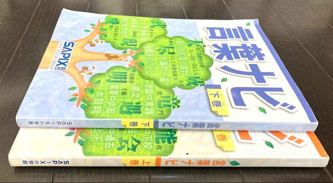 SAPIX サピックス 言葉ナビ 上巻・下巻 セット - メルカリ