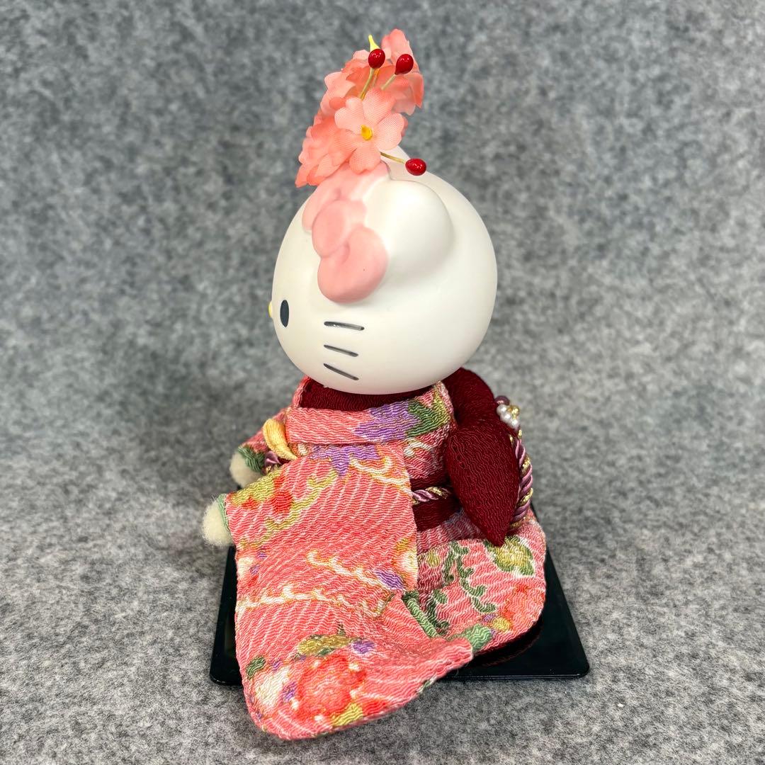 ハローキティ 陶器 ドール 着物 桜