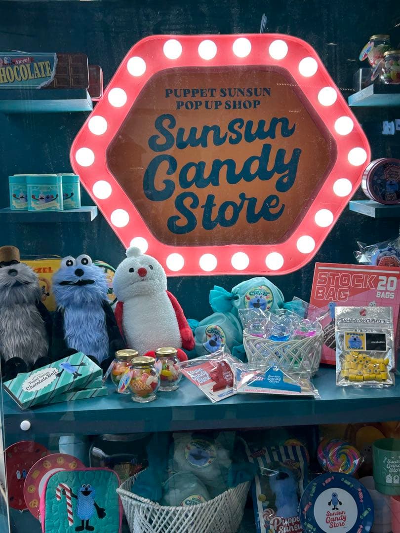 スンスン 公式 パペットスンスン キャンディストア ぬいぐるみ