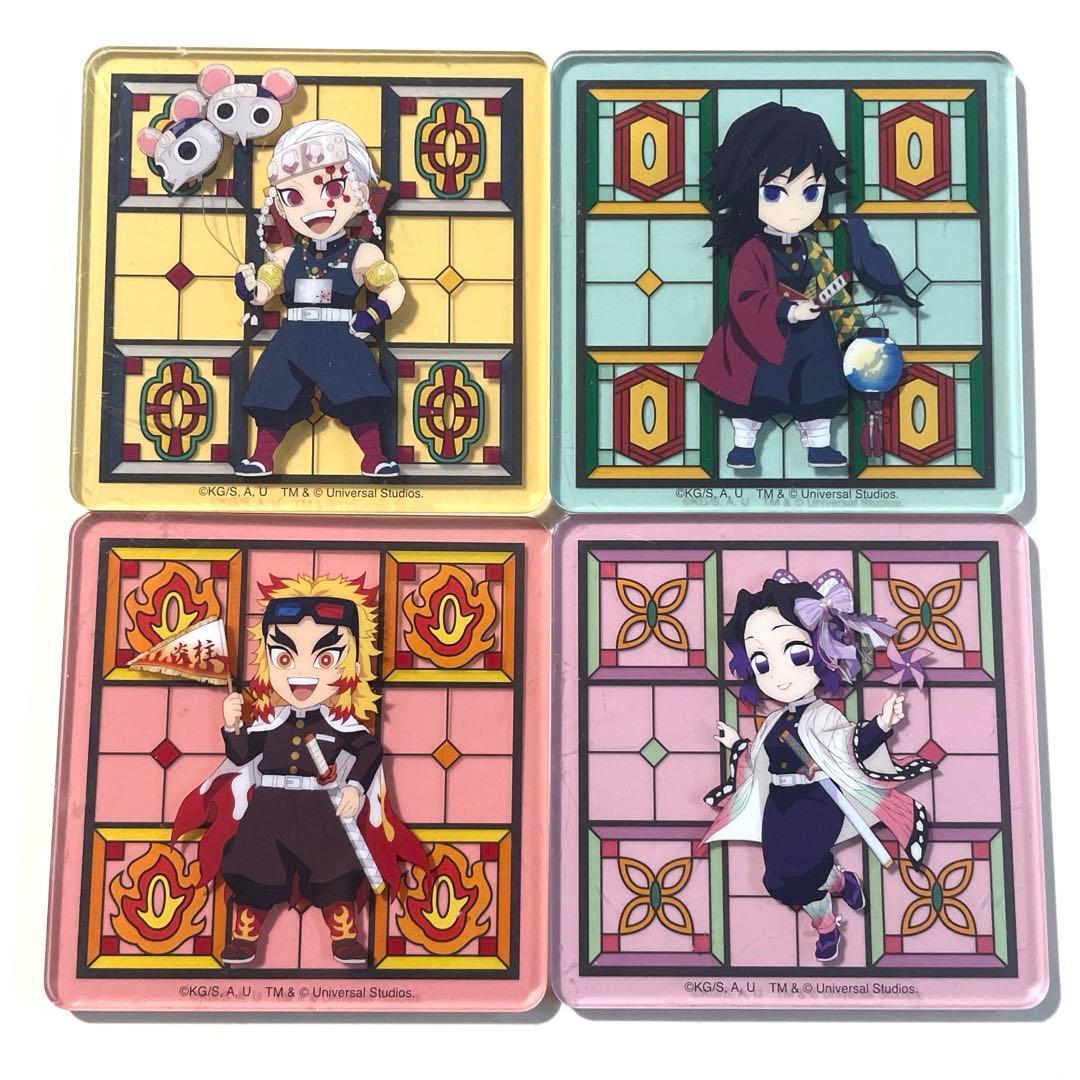 鬼滅の刃USJ ユニバアクリルコースター宇髄天元冨岡義勇煉獄杏寿郎胡蝶しのぶ