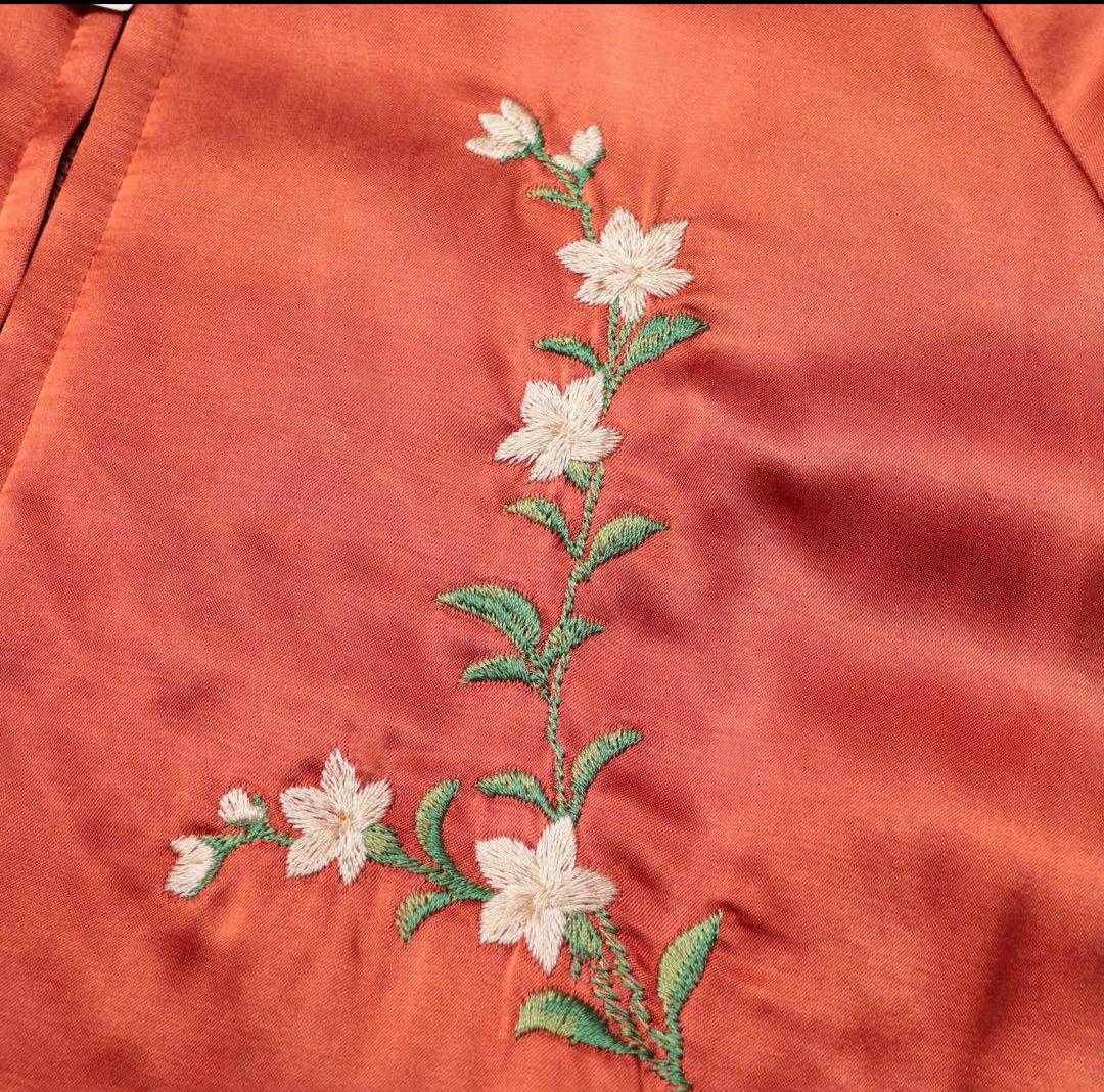 値下】ロンハーマン スーベニアJKT スカジャン オレンジ - メルカリ