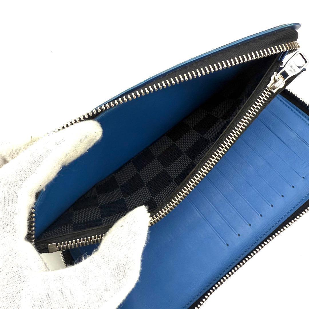 極上美品】ルイヴィトン ダミエ グラフィット ヴェルティカル 長財布