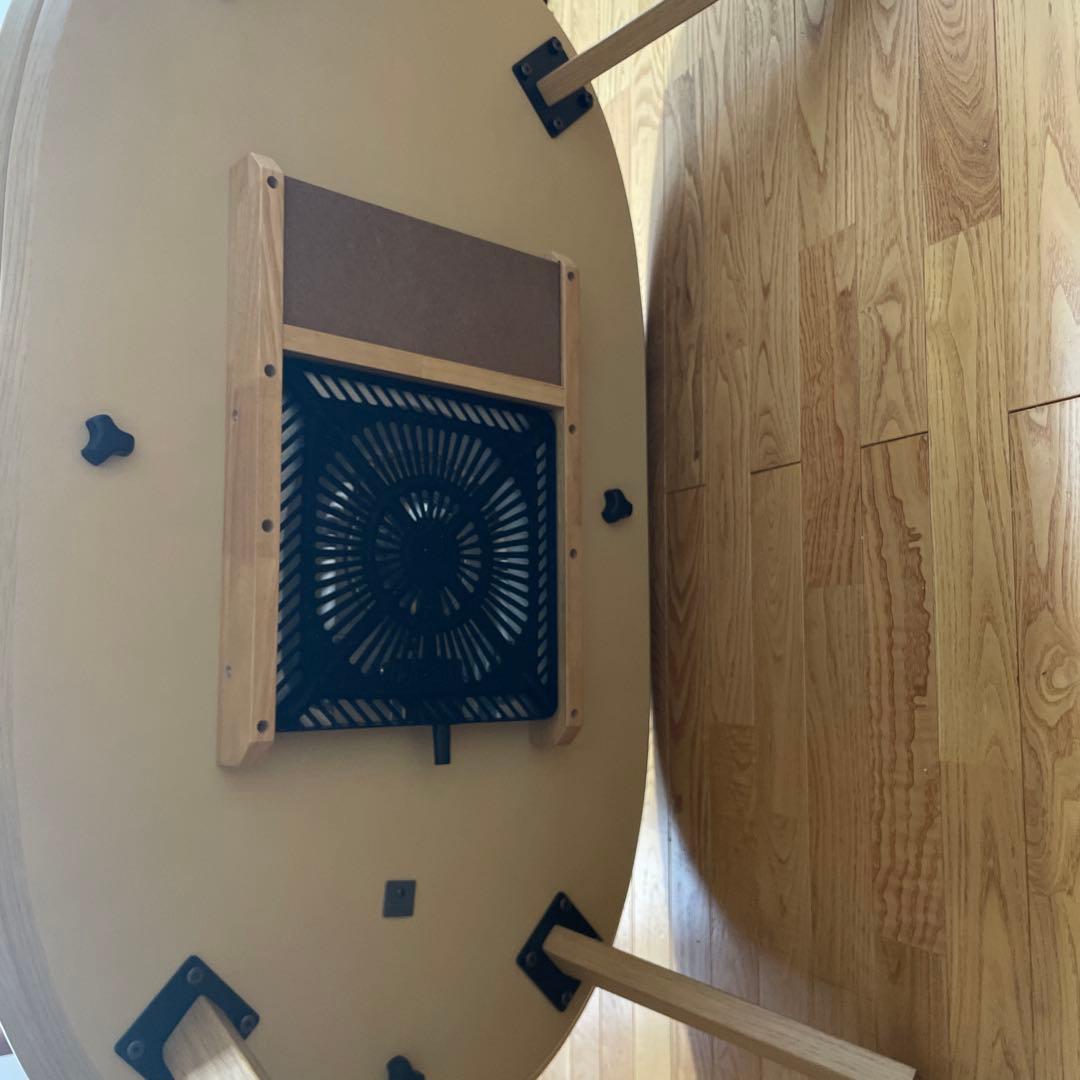 unico NERUM(ネルム) こたつ ローテーブル 楕円形こたつ ウニコ - メルカリ