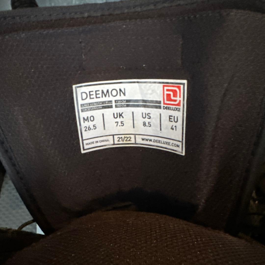 最終値下げ「4月末削除」 DEELUXE DEEMON US 8.5 - メルカリ