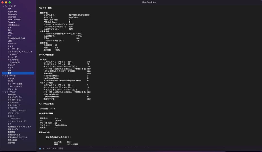 MacbookAir M2 13.6inch スペースグレイ