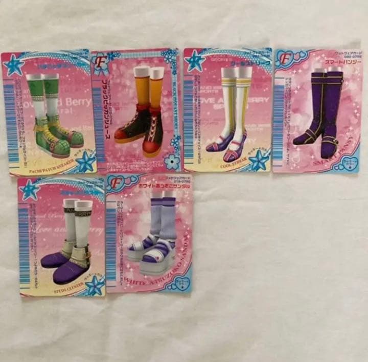 オシャレ魔女ラブandベリー フットウェアカード① 靴系 - メルカリ
