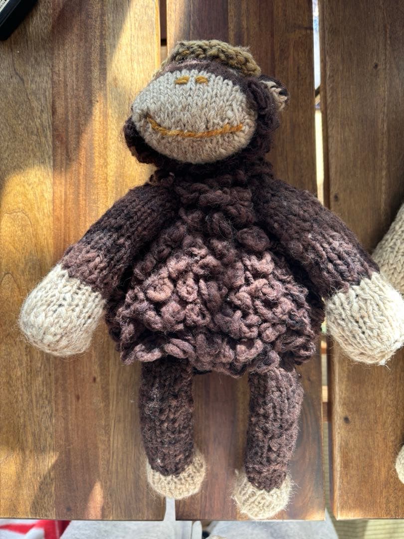 ケナナニッターズ ケニア ハンドメイド あみぬぐるみ 2体セット