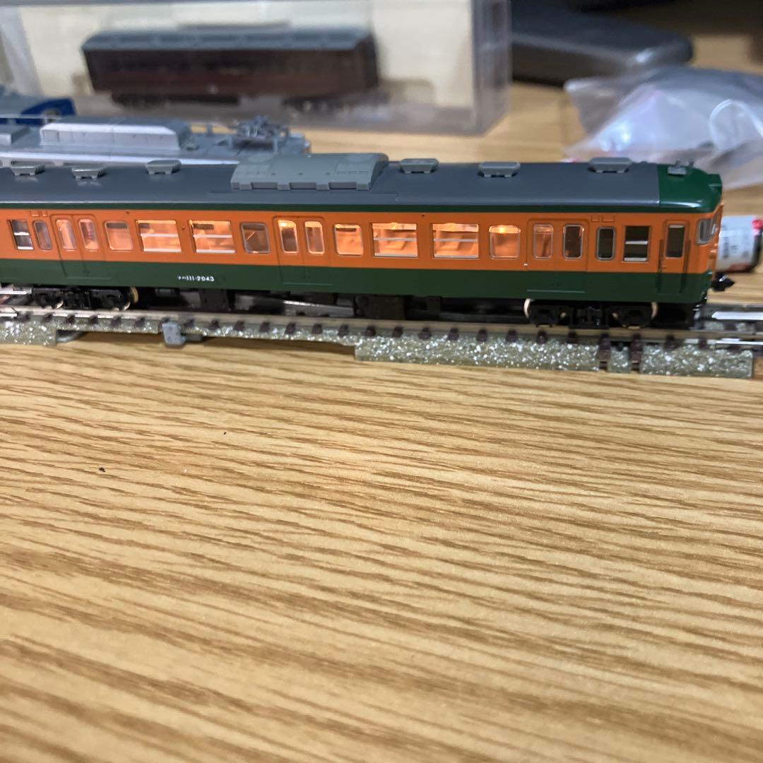 92711 鉄道唱歌の顔JR113系2000番代湘南色　セットB 純正室内灯付き