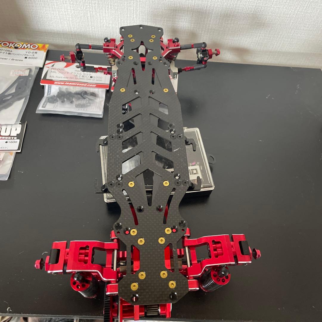 アディクション ハイトラクション リアモーターバルク ヨコモ　YD-2 レッド