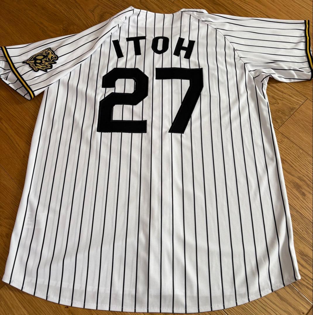 【美品】阪神タイガース　伊藤将司　ユニフォーム　90周年 京セラドーム大阪での開幕3連戦(4月2日～4日)で選手たちが着用する