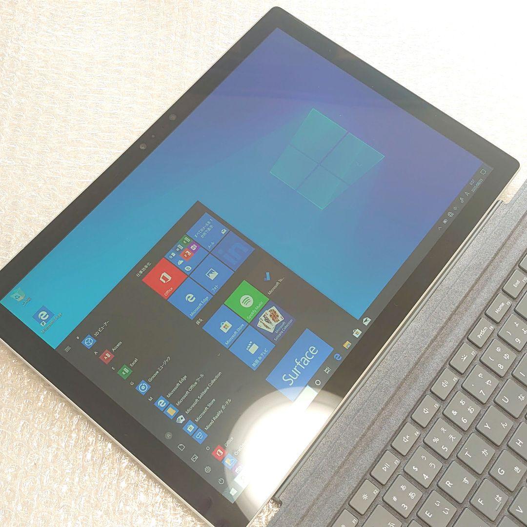Surface Pro5 7300U/8GB/256GB タイプカバー付ジャンク 中古パソコン】Microsoft Surface Pro5 中古タブレット Office OS