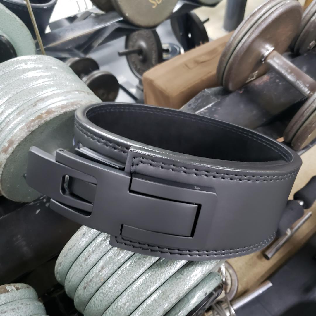 レバーアクションベルト 可変式パワーベルト オールブラック 13mm S