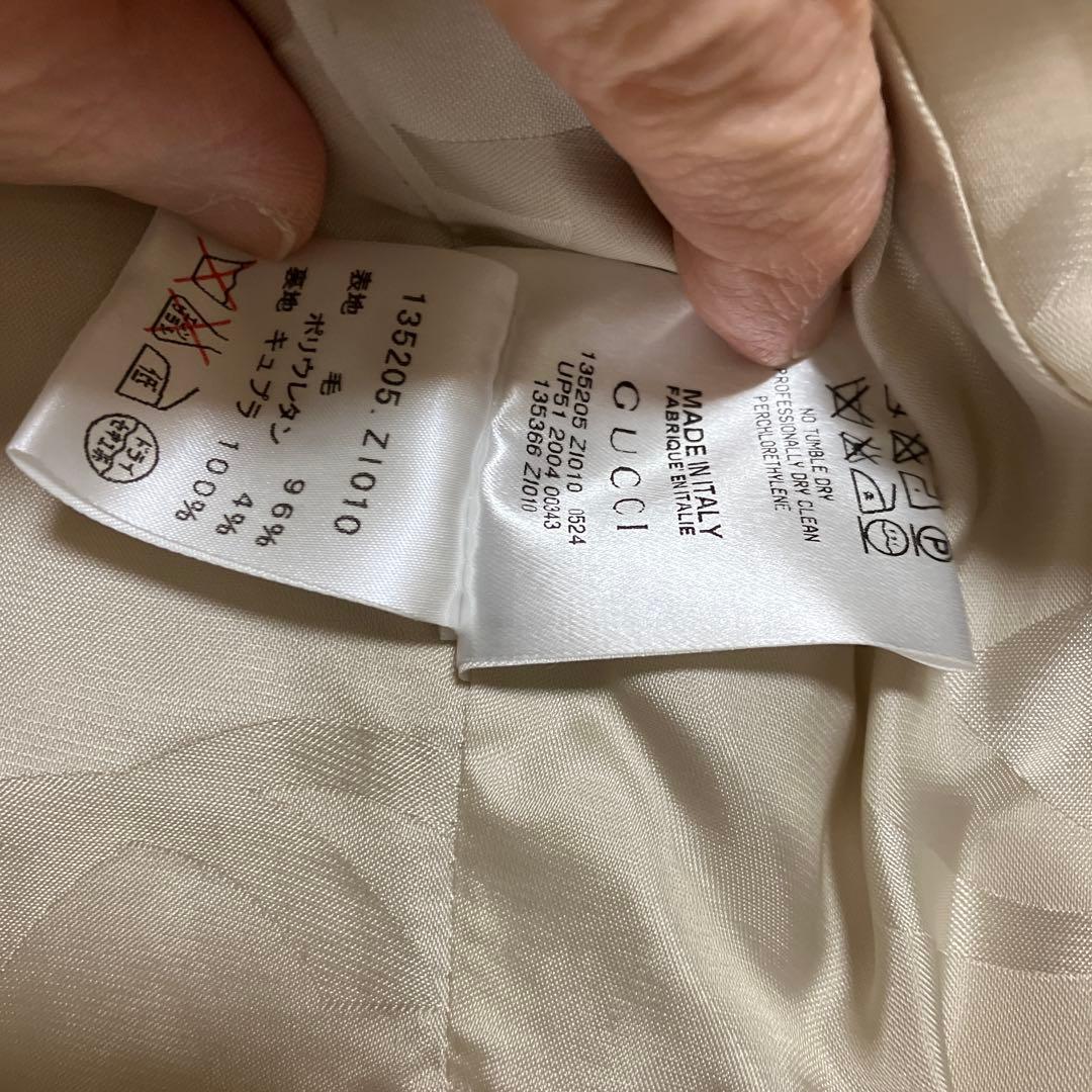 Chelsea様専用】GUCCI ジャケットスーツ サイズ42 - メルカリ
