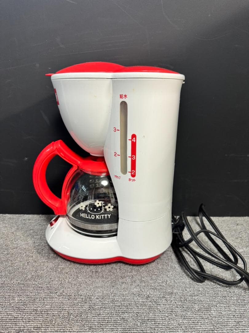 A-26 ハローキティ コーヒーメーカー送料無料（北海道・沖縄・離島を