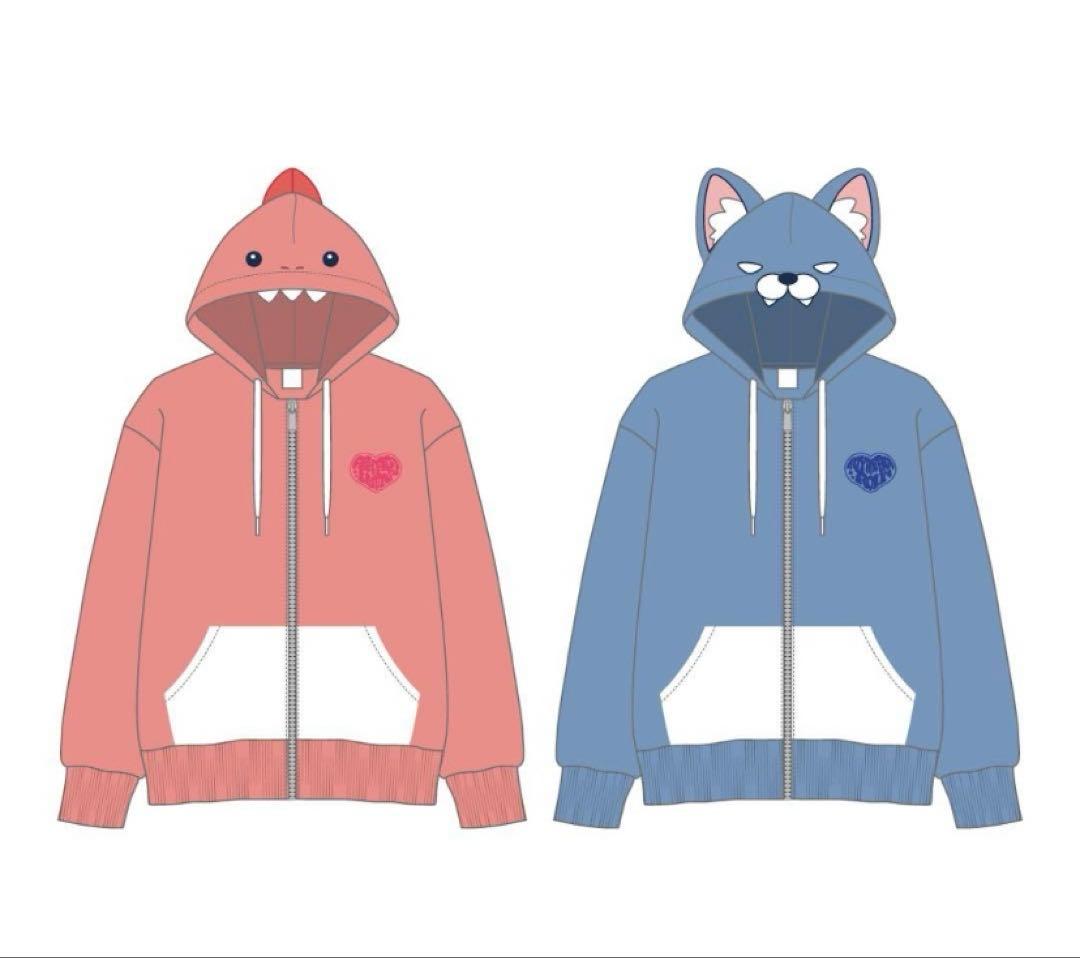にじさんじ　ぎゃうるふ　パーカー　2種