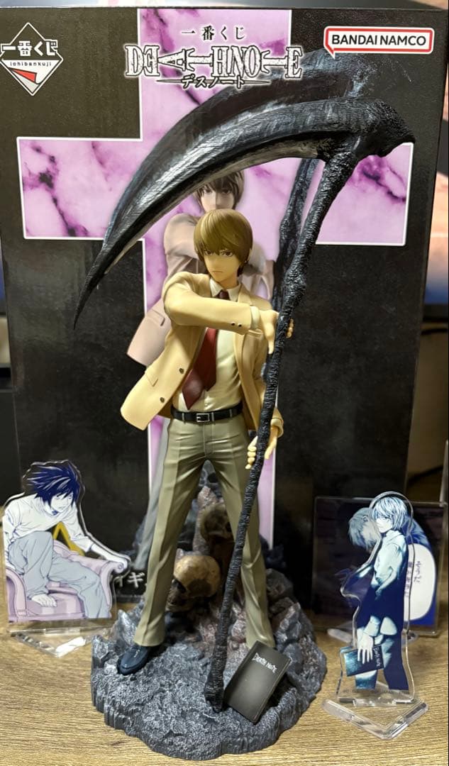 一番くじ DEATH NOTE A賞 夜神月 フィギュアデスノート+下位賞セット