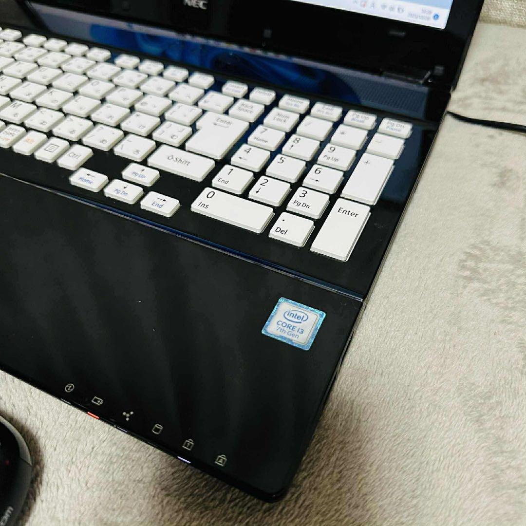 S162 NECノートパソコン WEBカメラSSD第7世代Win11オフィス付き - メルカリ