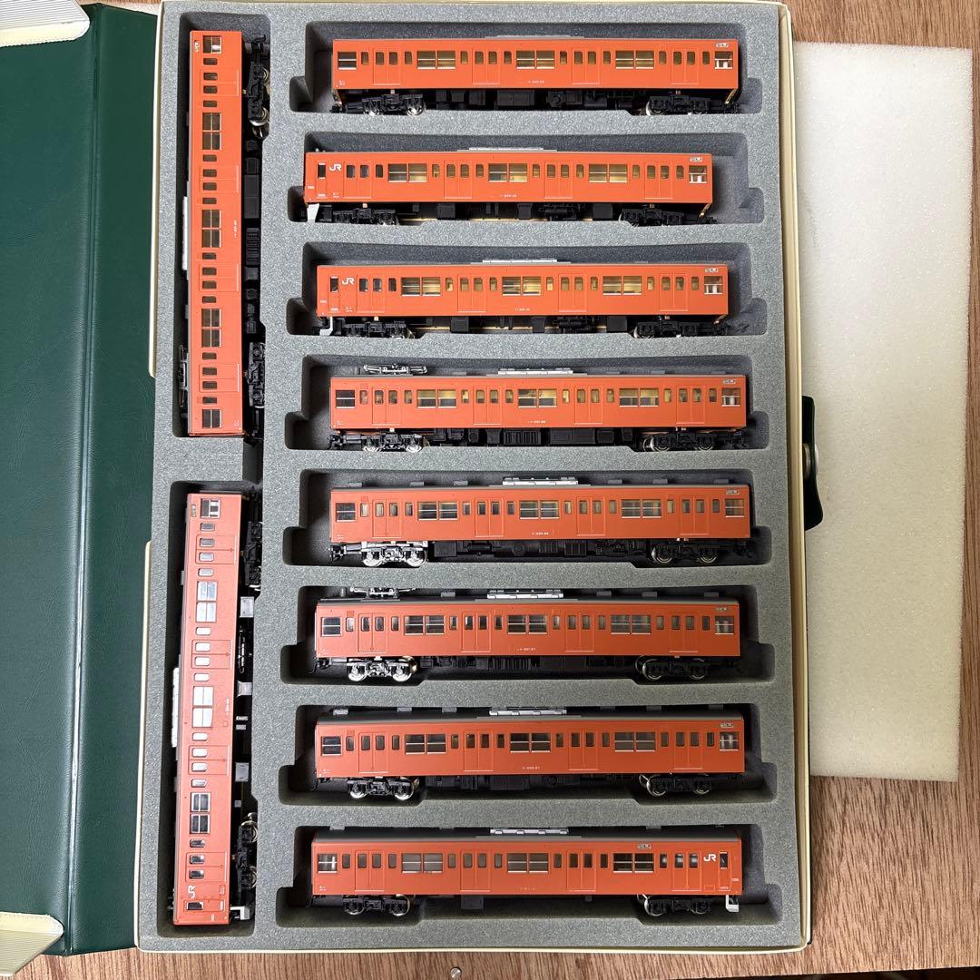 KATO 10-370 201系中央線　フル編成 KATO 10-370 201系 直流通勤形電車 (中央線色) 6両基本セット 入線: N