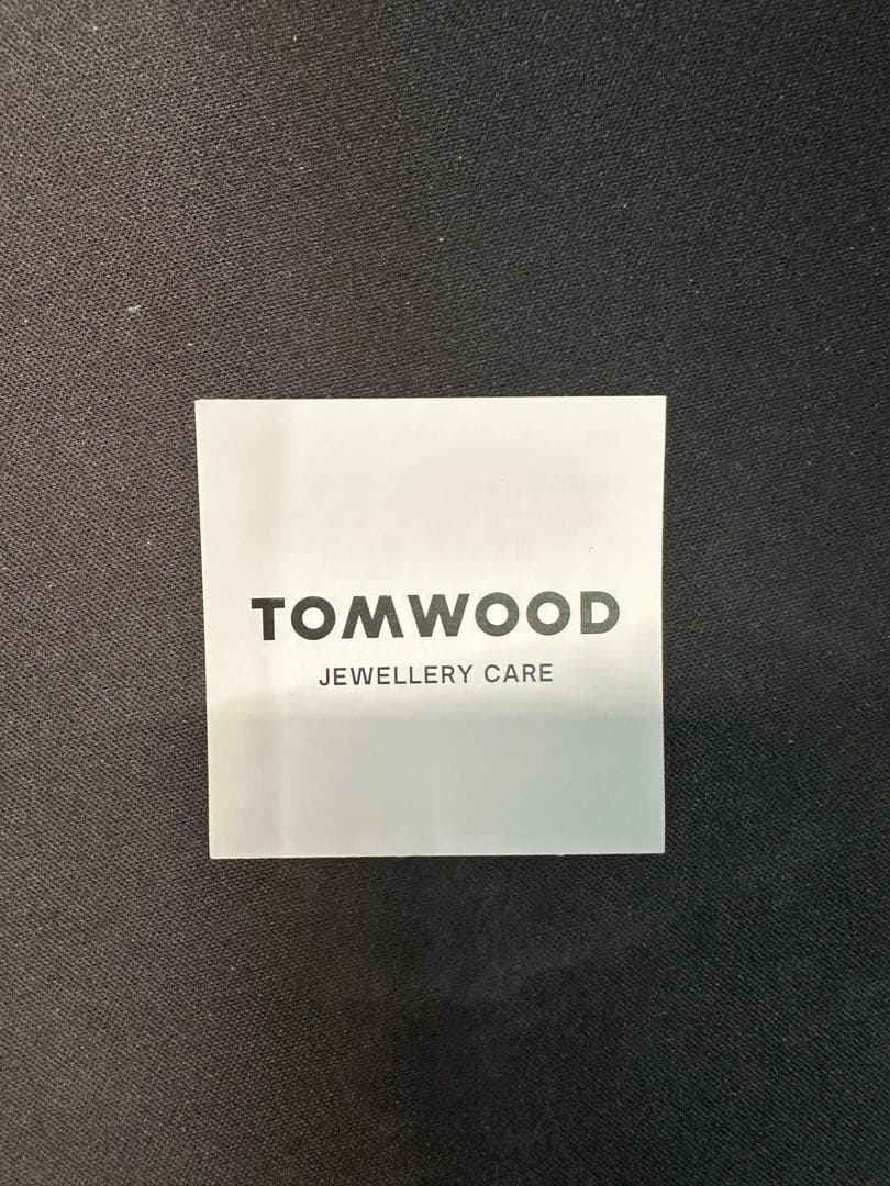 TOMWOOD トムウッド Curb Bracelet M 7.0inch