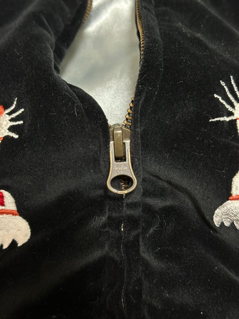 プリンス商会 別珍 スカジャン Mサイズ ブラック 虎 - メルカリ