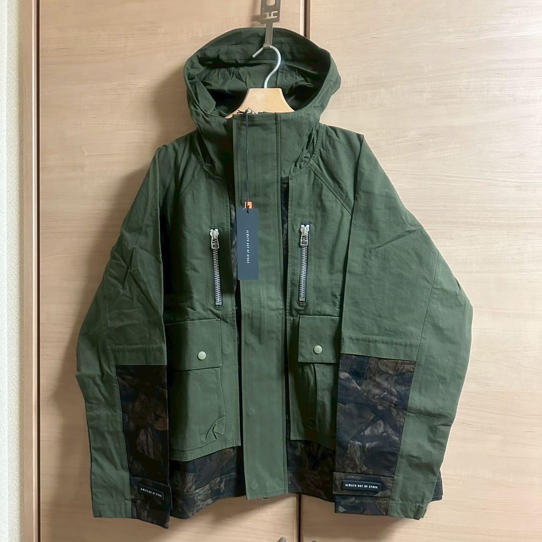 ALWAYS OUT OF STOCK 迷彩柄 マウンテンパーカジャケット XL - メルカリ