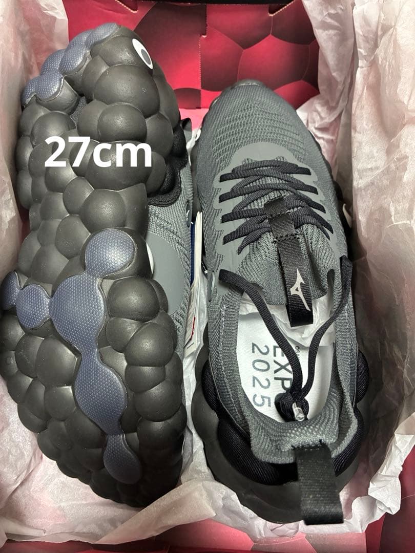 ミャクミャク スニーカー ザミズノエナジー 大阪万博2025 ブラック