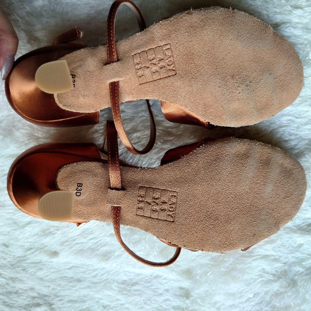 アンジェ様 美品☆23.5cm ダンスシューズ 社交ダンス