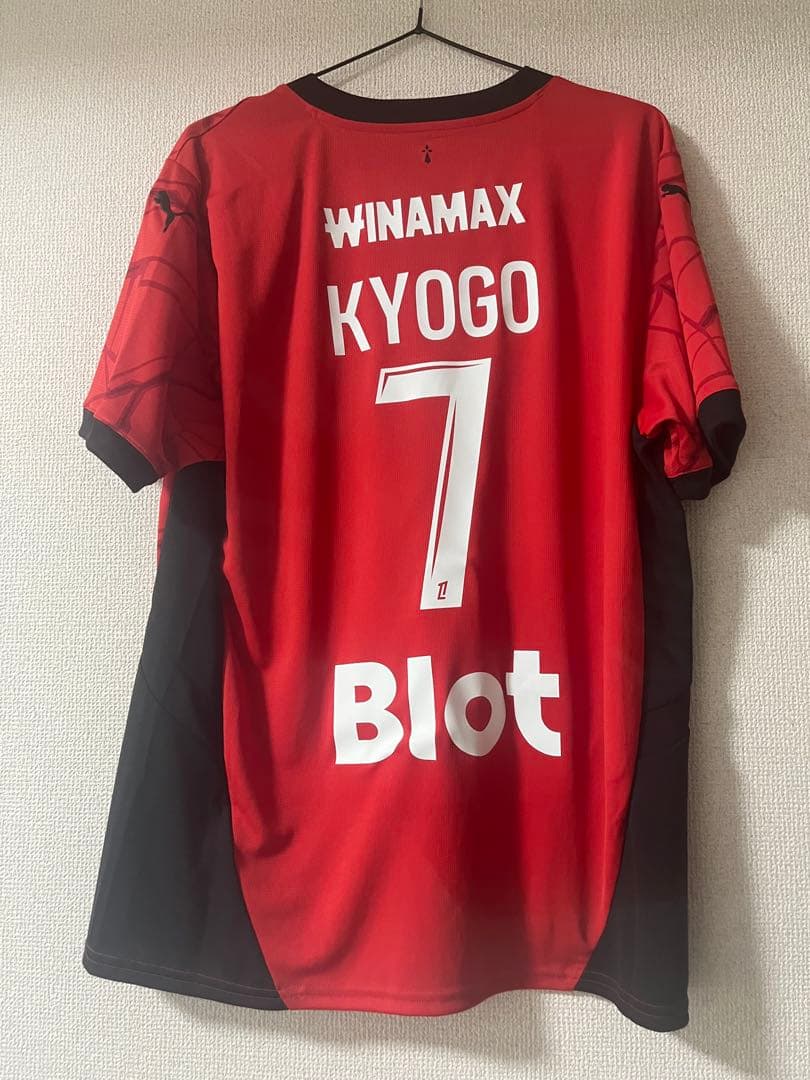 【正規品】古橋亨梧　レンヌ　ユニフォーム　古橋　サッカー　日本代表　新品未使用 日本代表FW古橋亨梧の仏1部レンヌ移籍が正式決定 | Goal.com 日本