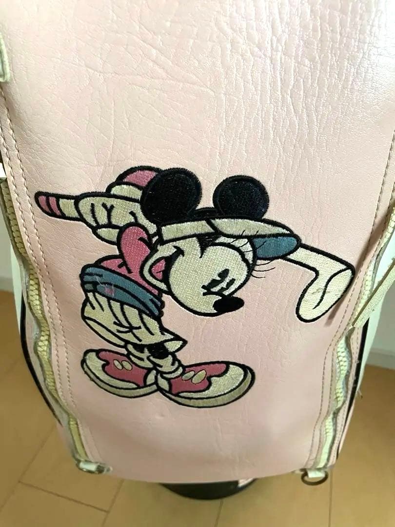 ベルディング ディズニー ゴルフキャディバッグ ピンク - メルカリ