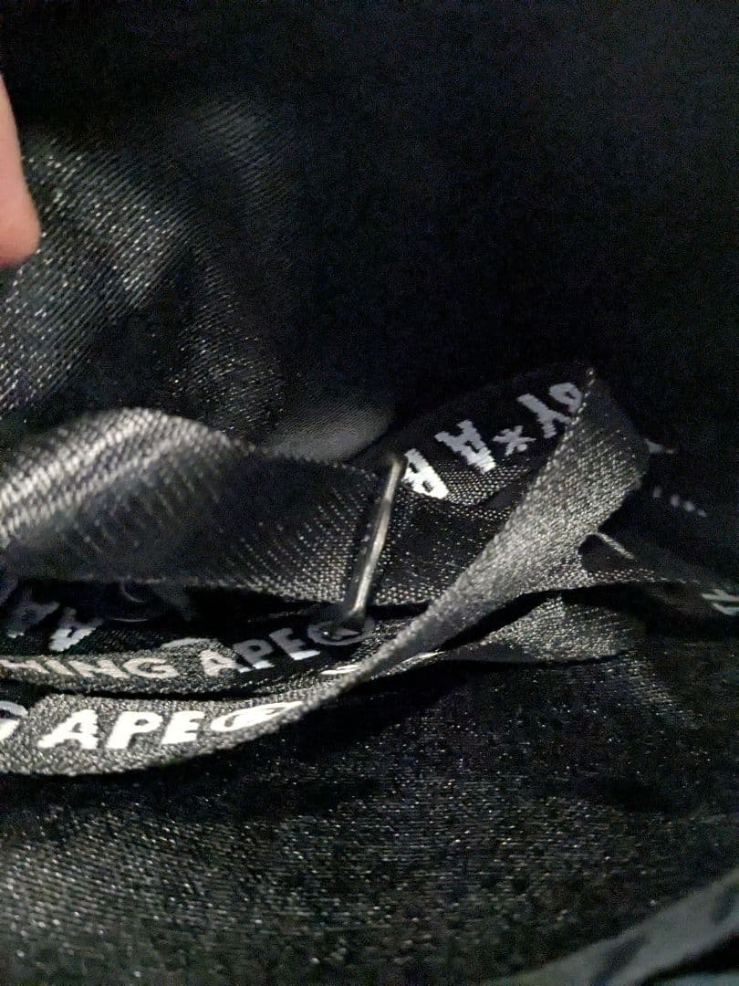 Aape ブラック ポーチ未使用