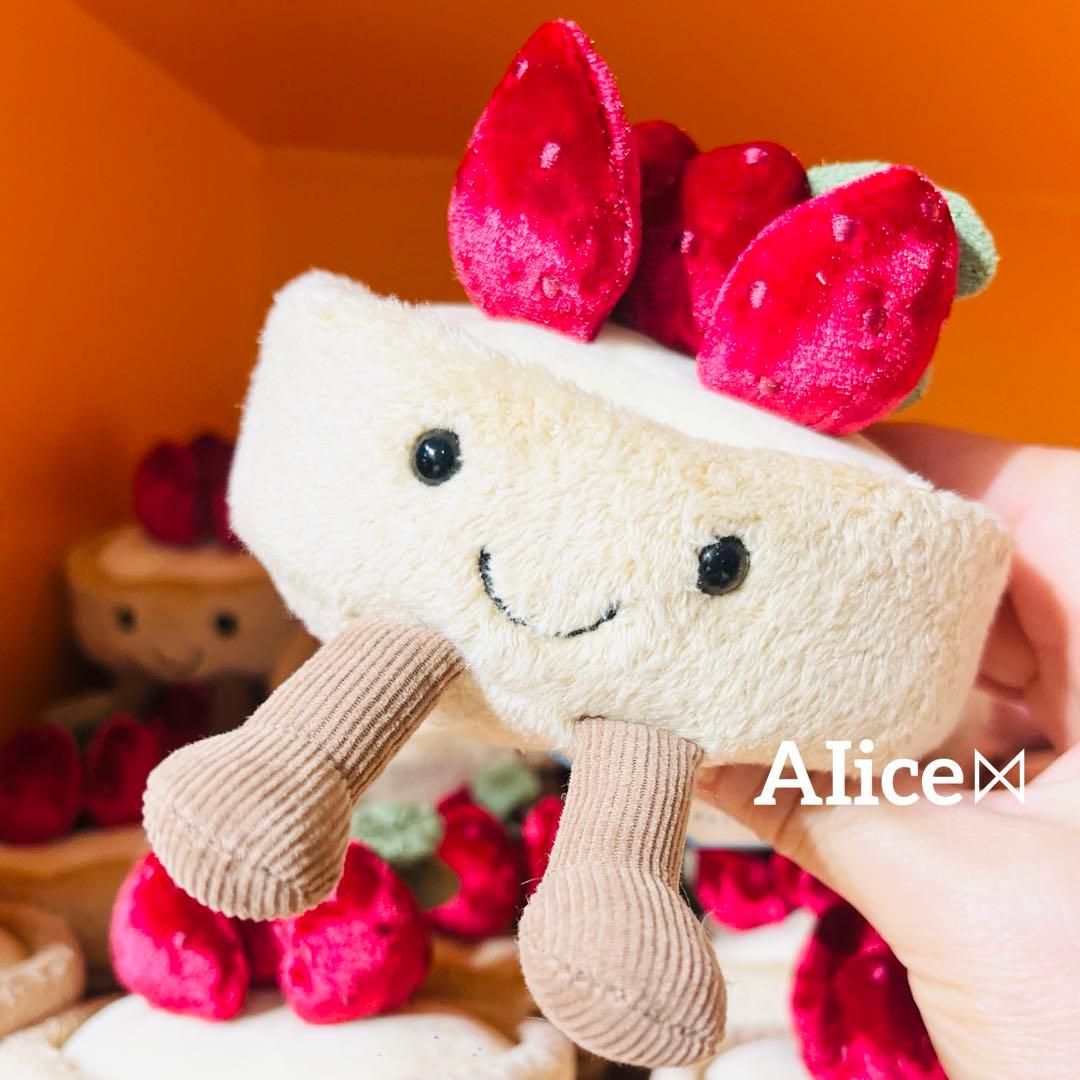 ジェリーキャット/ストロベリータルト/新品タグ付き/ぬいぐるみ/ニューヨーク プレゼントにおすすめ！NY限定の「ジェリーキャットダイナー」【BUYMA】