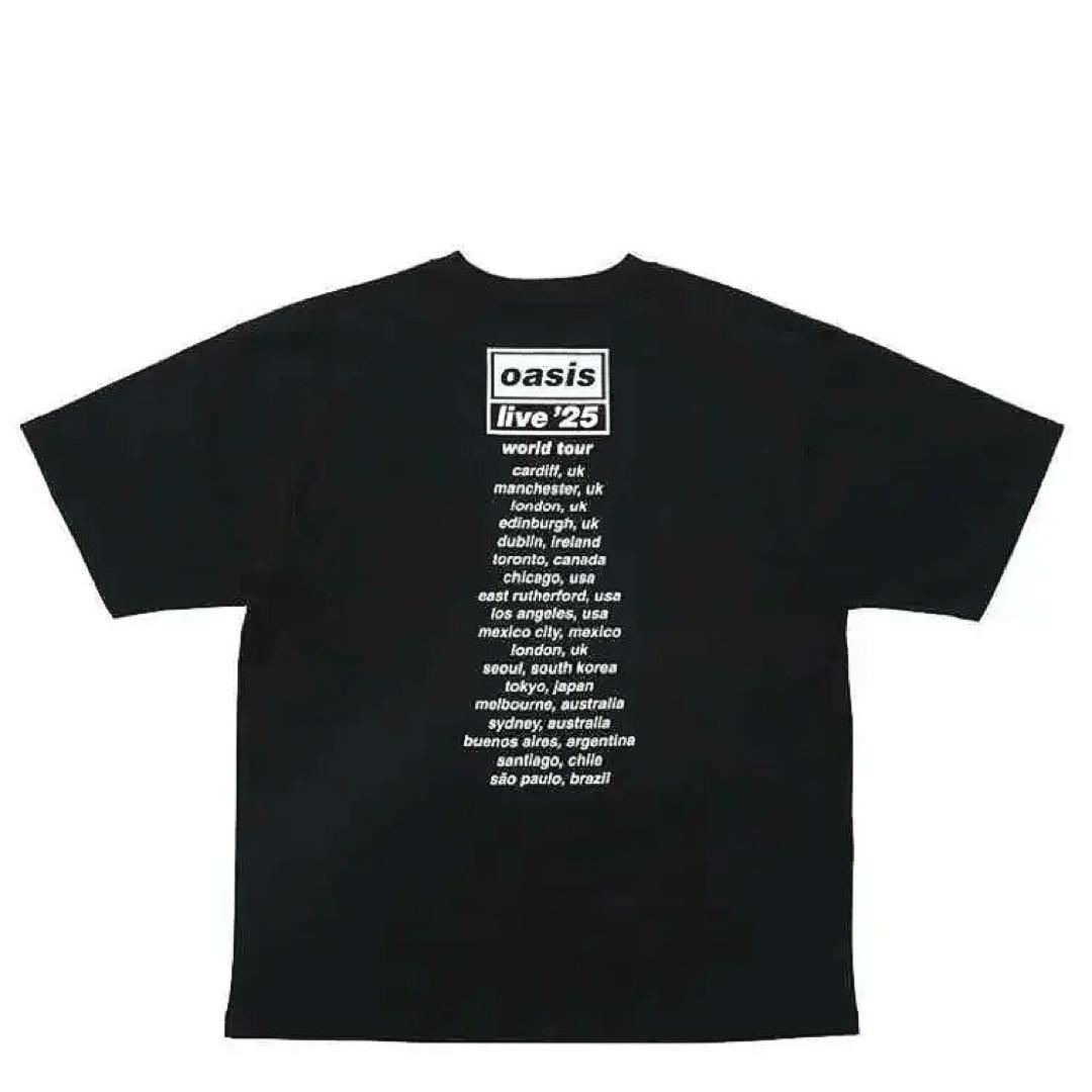 Oasis Live'25 Tシャツ Tour Photo Mono モノクロ