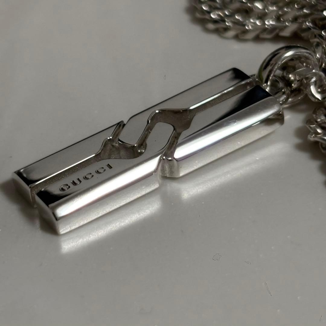 GUCCI 新品同様品 ノットネックレス インフィニティ 喜平チェーン 極美