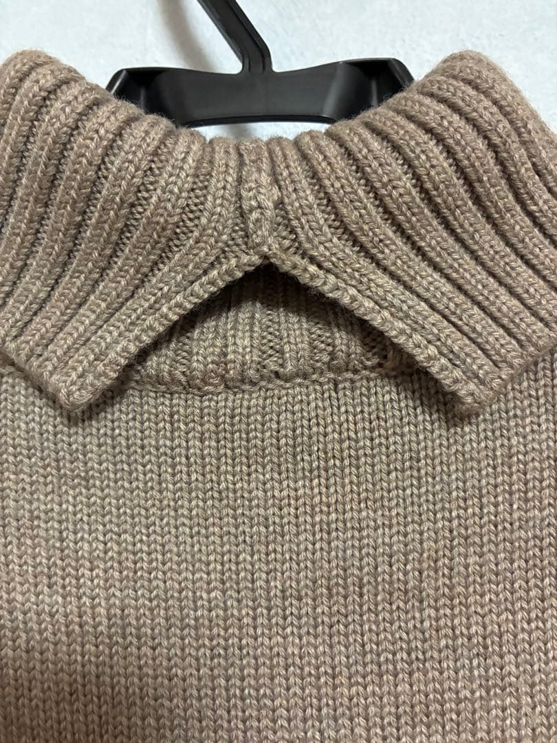 CINOH チノ タートルネックニット ミニドレス オーバーサイズニット 美