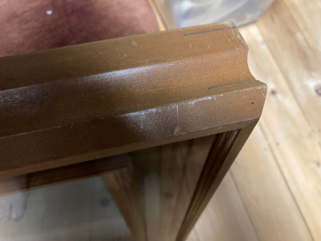 額装/ガラス入】桐生照子『白い帆船』マリーナ風景 絵画（技法不詳）ヨット