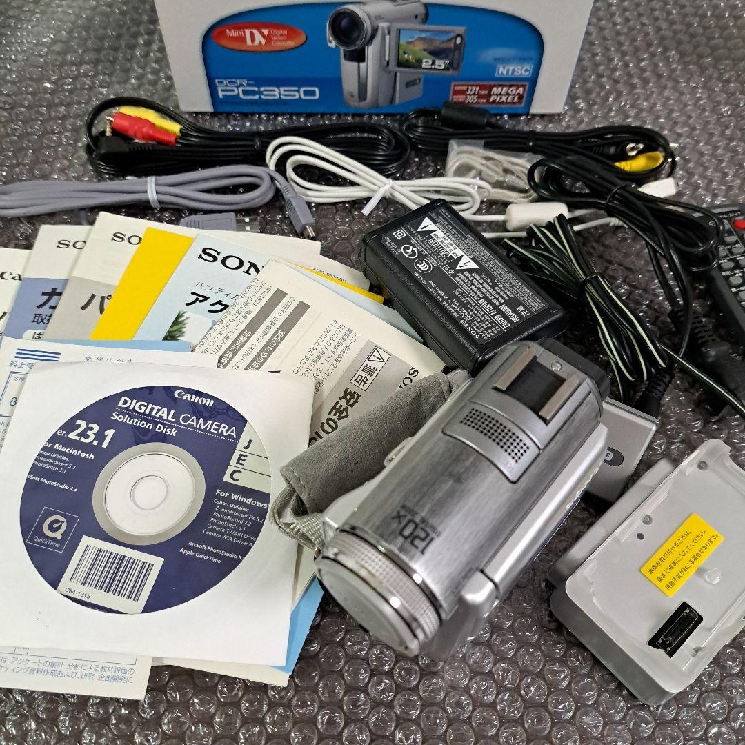 SONY ハンディカム PC350 Mini DV Amazon | SONY ソニー DCR-PC3 デジタルビデオカメラレコーダー