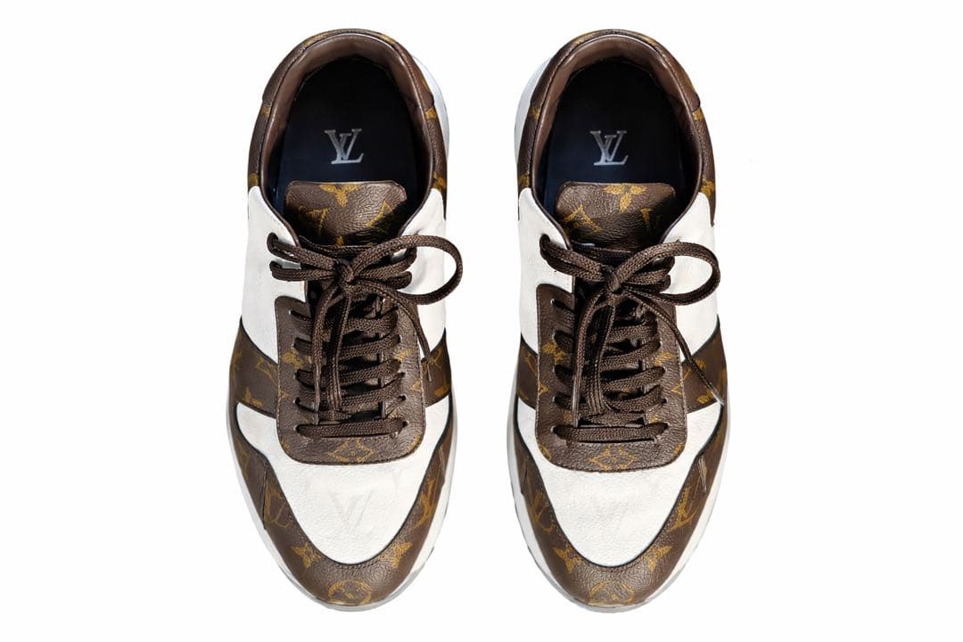 【極美品】Louis Vuittonランアウェイスニーカー ブラウン 中古・古着通販】LOUIS VUITTON (ルイ ヴィトン) ランアウェイ