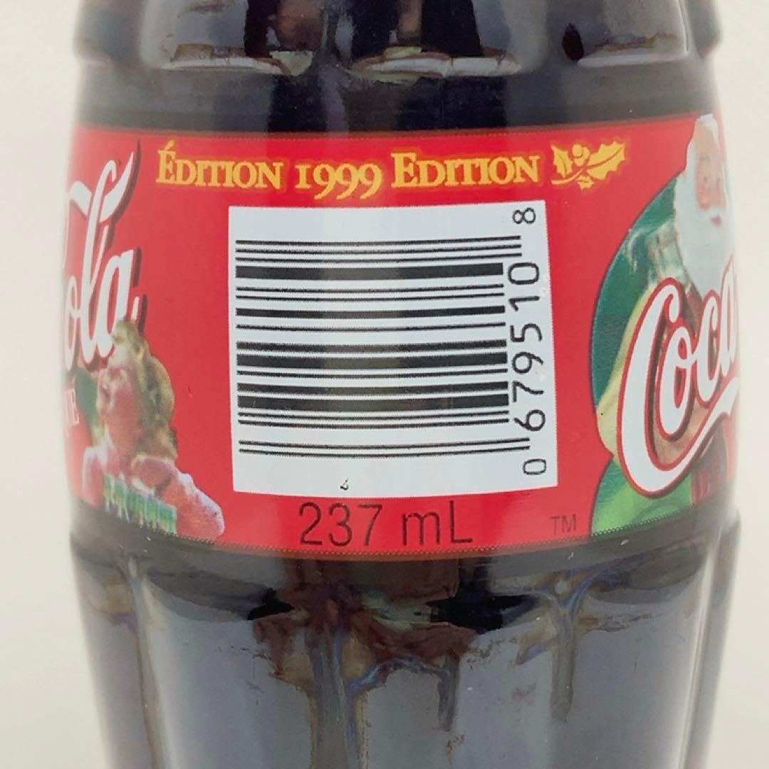 コカ コーラ 1999年クリスマス ボトル USA ヴィンテージ サンタ 瓶