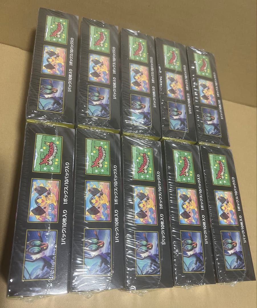 ポケモンカードゲームMEGA ドリームex シュリンク付き 10BOX - メルカリ
