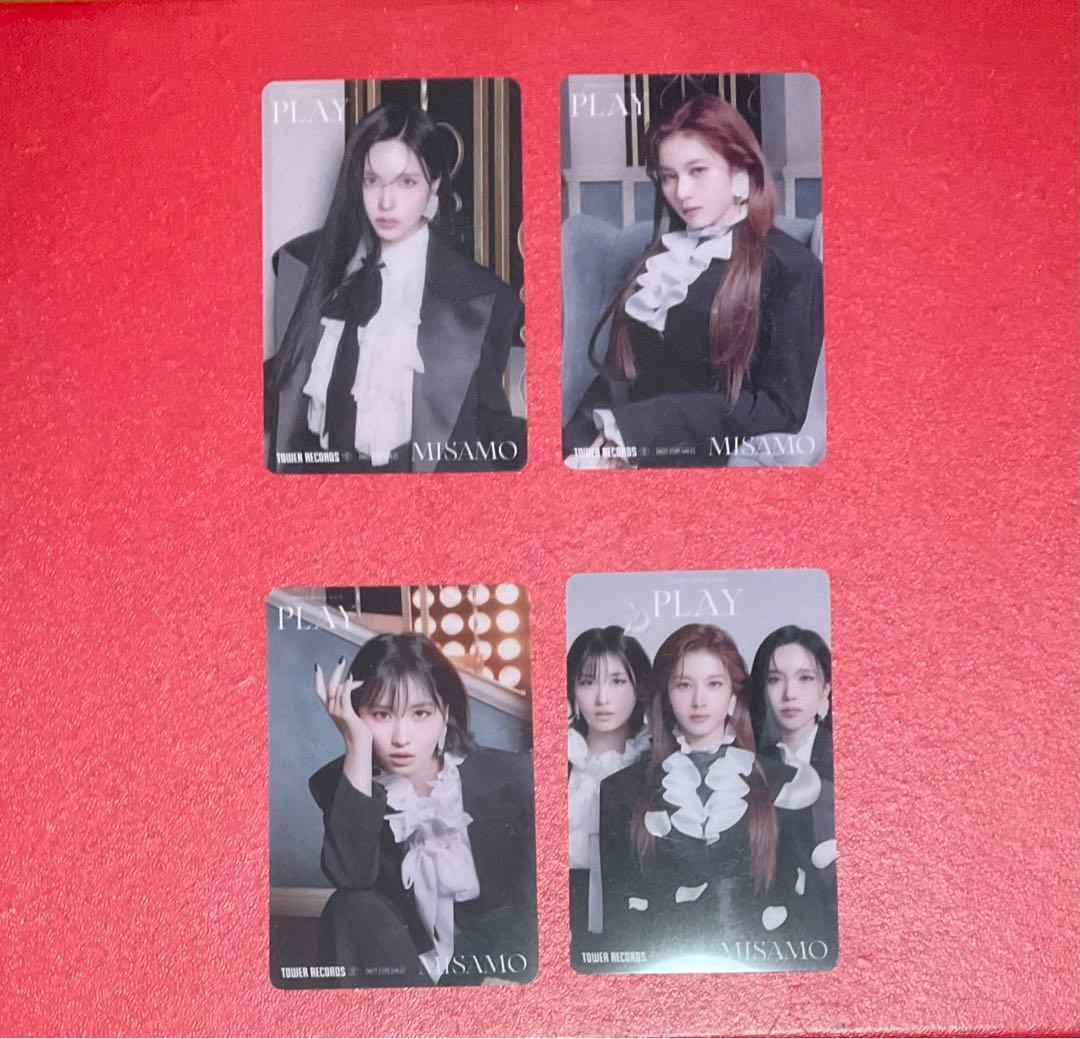 ミナサナモモ　ラキドロ トレカ コンプ　箔押し仕様　MISAMO PLAY