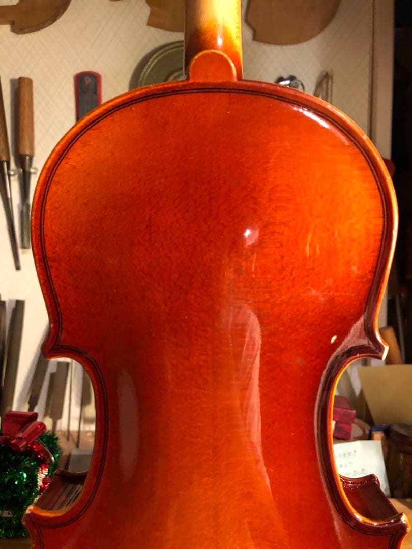 駒&魂柱調整済】Suzuki分数バイオリンNo230 1/8 2011