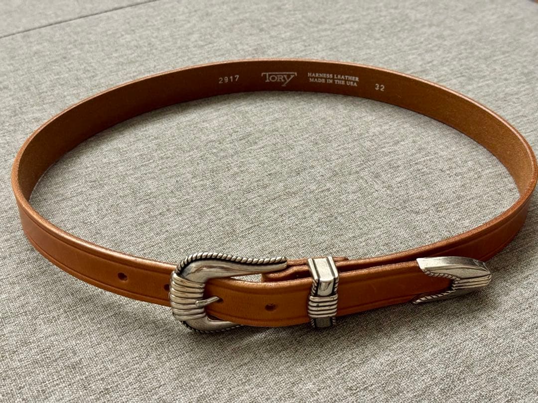 極美品 TORY LEATHER / 1 Creased Belt 32 - メルカリ