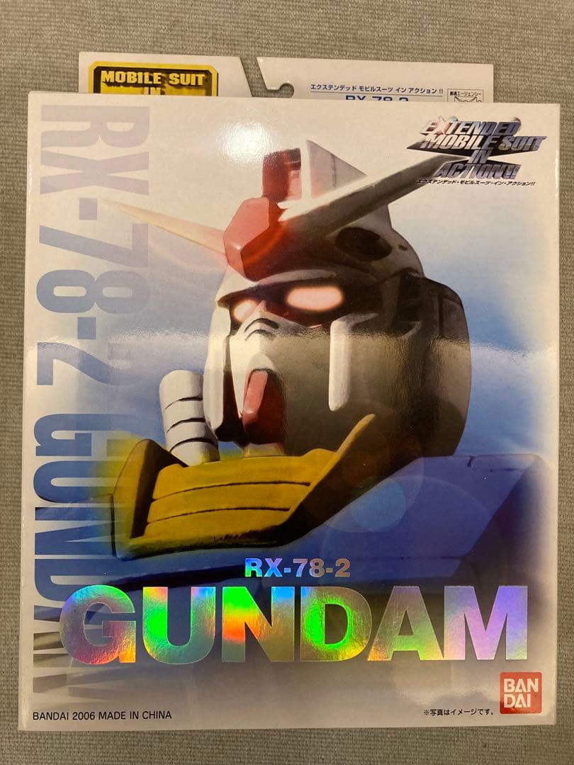 【4体セット・美品】EMIA ガンダム/シャアザク/ザク/グフ 塗装済み完成品