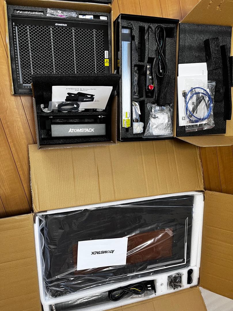 t*.様 ATOMSTACK P9 M50 0.06MM レーザー彫刻機