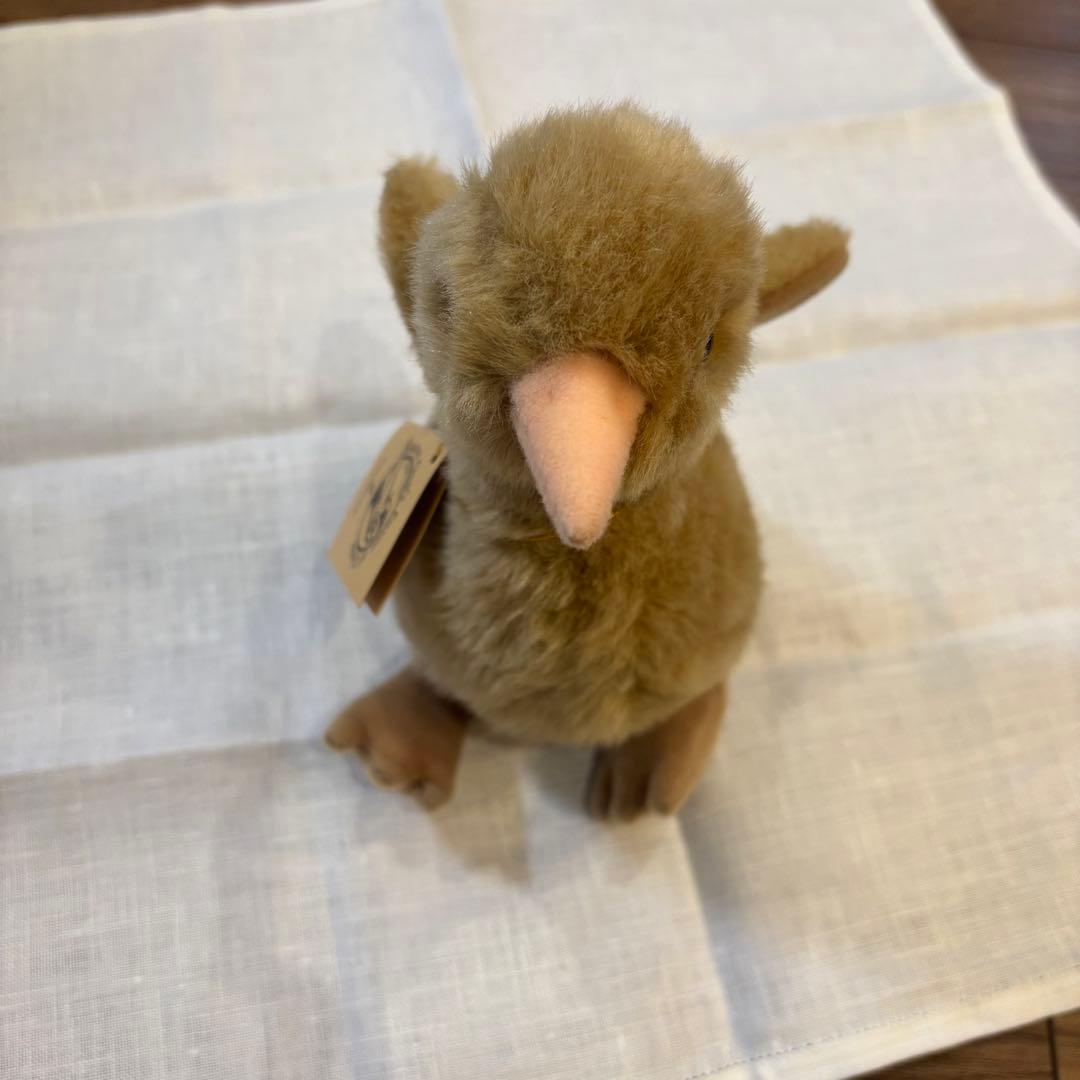 日本野鳥の会　ぬいぐるみ　タンチョウ　ヒナ　ヤマネ工房