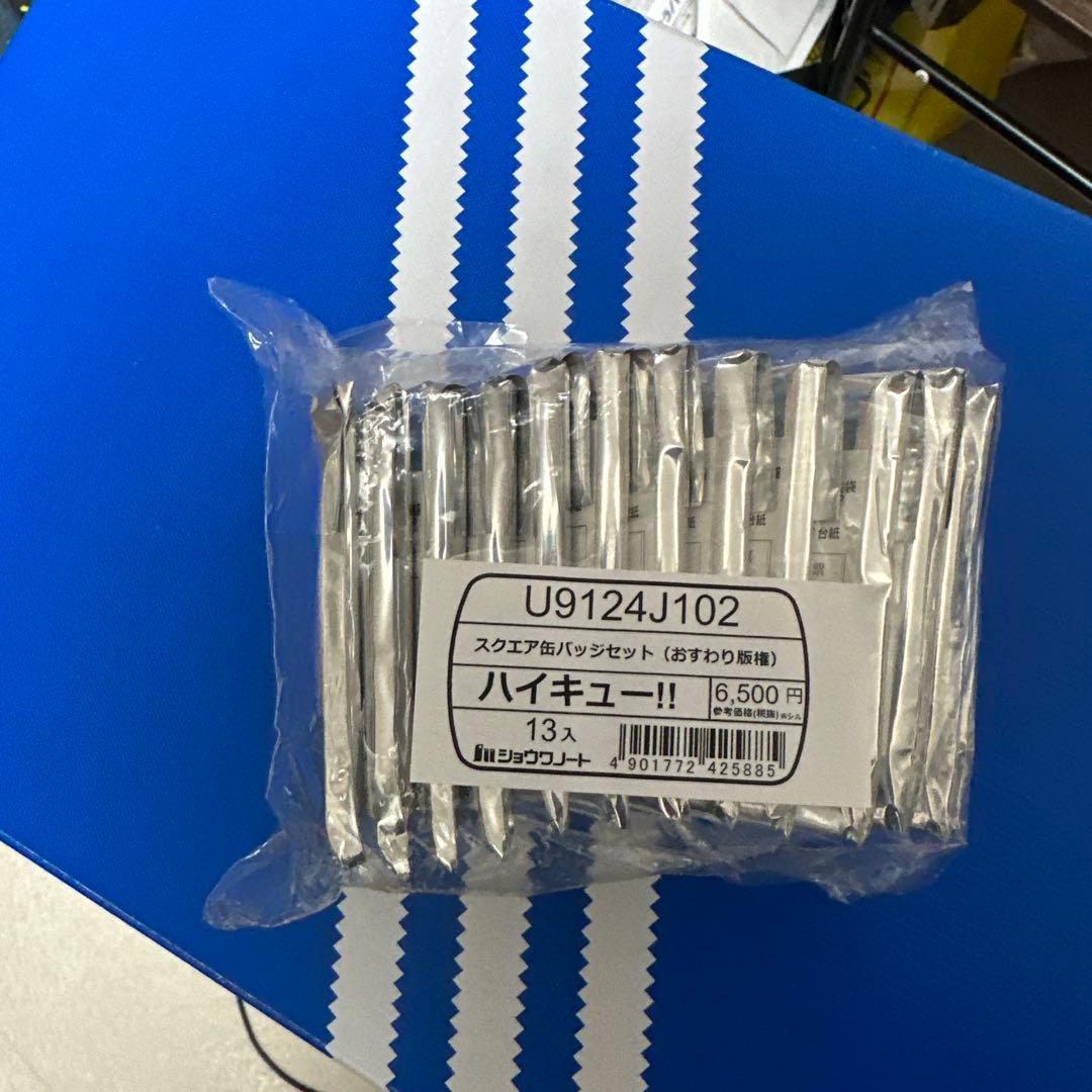 ハイキュー!! スクエア缶バッジセット 13個入り - メルカリ